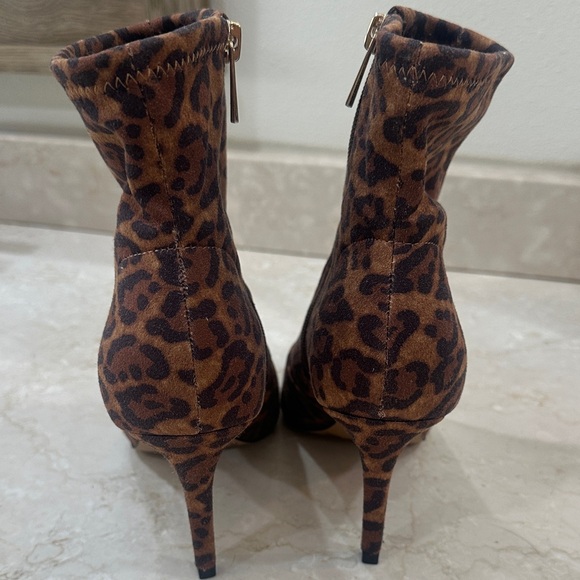 NWOT Jessica Simpson Leopard Print Stiletto Ankle Bootie size 6 - Picture 5 of 5